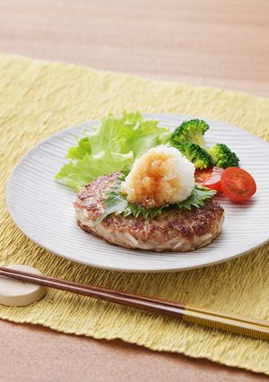 もやしたっぷりおろしハンバーグ-レシピのメイン写真