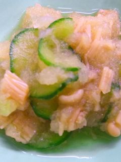 【病院】なめたけおろし【給食】-レシピのメイン写真