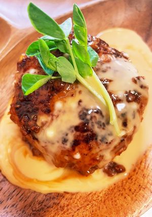 照り焼きハンバーグ-レシピのメイン写真