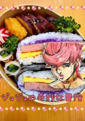 おにぎらず　ジョジョ　キャラオブアート-レシピのメイン写真
