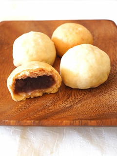 フライパンと米粉などのHMで♪酒饅頭-レシピのメイン写真