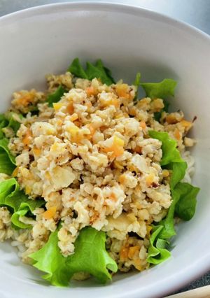 中華そぼろそーめん-レシピのメイン写真