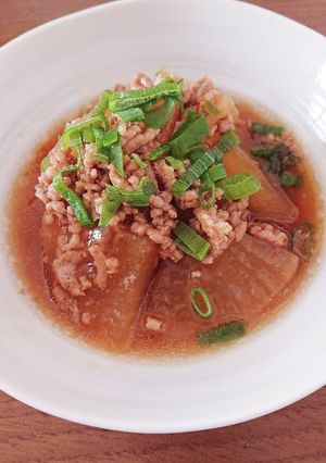圧力鍋で大根のそぼろ煮-レシピのメイン写真