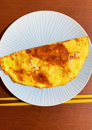 めちゃくちゃ美味しくて簡単な納豆オムレツ-レシピのメイン写真