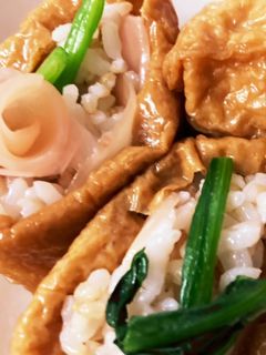 甘酢生姜で簡単!いなりずし♪-レシピのメイン写真