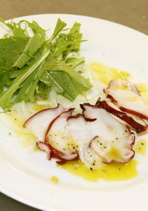 たこのカルパッチョ-レシピのメイン写真