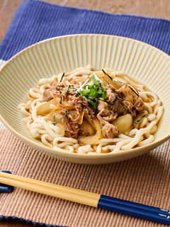 低糖質牛丼の具で絶品肉うどん-レシピのメイン写真