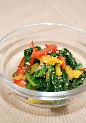 カラフル野菜の甘酢あえ-レシピのメイン写真
