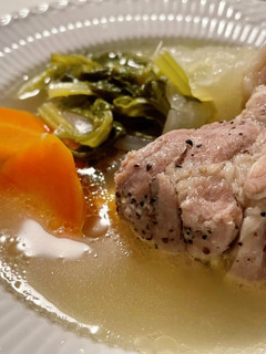 豚肩ロースと香味野菜のスープ-レシピのメイン写真