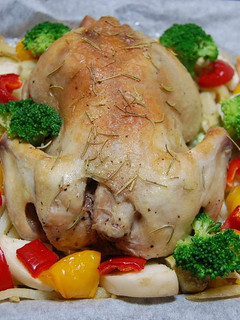豪華!簡単!ジューシィ丸鶏ローストチキン-レシピのメイン写真