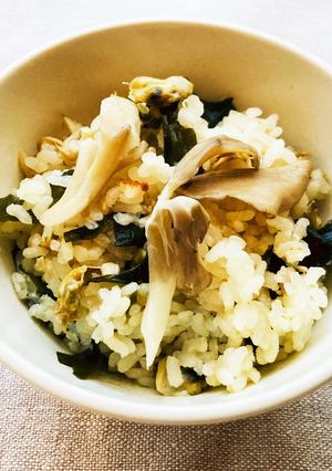 【カルシウム】ミルク炊き込みご飯-レシピのメイン写真