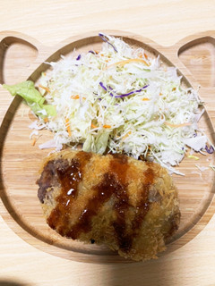 食べごたえすごい!特大メンチカツ☆-レシピのメイン写真