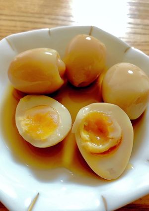 濃厚うずらの半熟煮卵-レシピのメイン写真