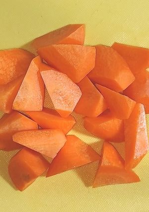 にんじんの乱切りの切り方-レシピのメイン写真
