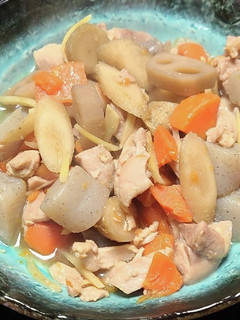 生姜筑前煮-レシピのメイン写真