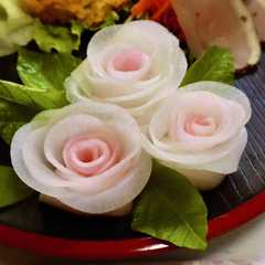 รูปของ お正月✿お節ぱっと華やぐ✿なますバラの花