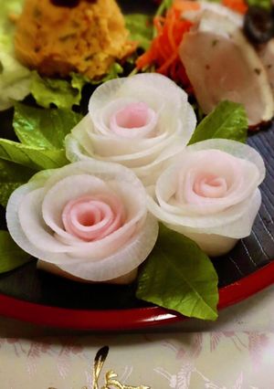 お正月✿お節ぱっと華やぐ✿なますバラの花-レシピのメイン写真