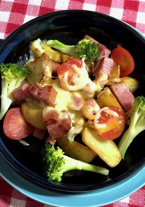 厚切りベーコンと野菜のチーズ焼き-レシピのメイン写真