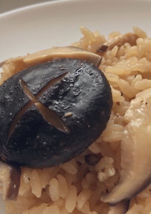 椎茸丸ごと炊き込みご飯-レシピのメイン写真