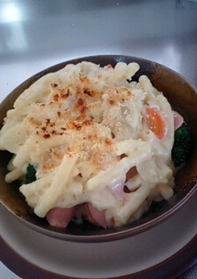 おさかなのソーセージと野菜のグラタン-レシピのメイン写真