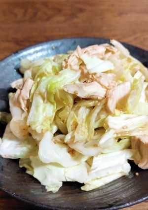レンチン◎キャベツとささみの中華風サラダ-レシピのメイン写真