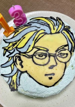 東京リベンジャーズ ケーキ 竜胆-レシピのメイン写真