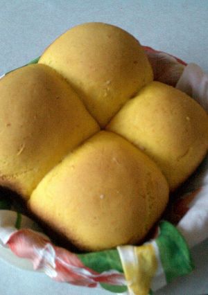 かぼちゃパン（HB使用）-レシピのメイン写真