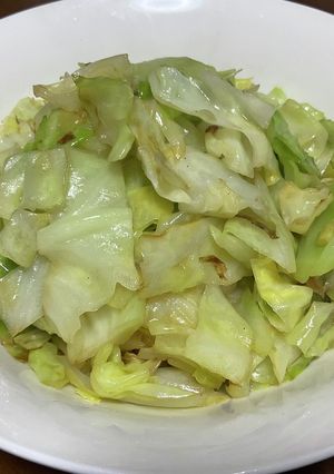 安くて美味しい！キャベツの牛脂炒め♬-レシピのメイン写真