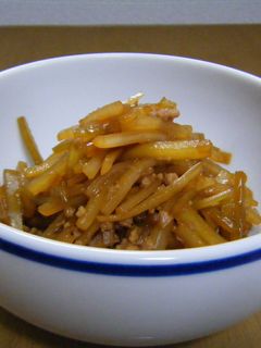 大根の皮きんぴら-レシピのメイン写真