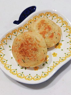 離乳食後期 じゃが鮭おやき-レシピのメイン写真