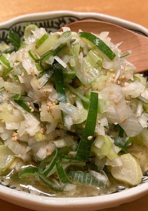 レンジで簡単☆ねぎ胡麻塩だれ-レシピのメイン写真