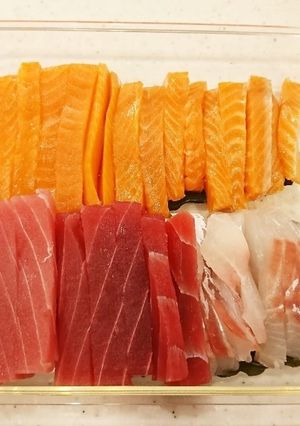 お正月のお刺身リメイク☆簡単昆布じめ♫-レシピのメイン写真