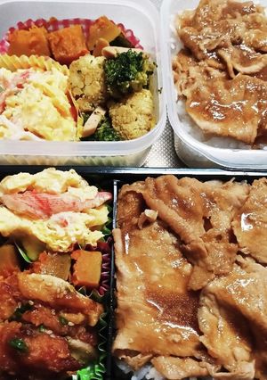 高校生息子&旦那弁当(12/23)-レシピのメイン写真