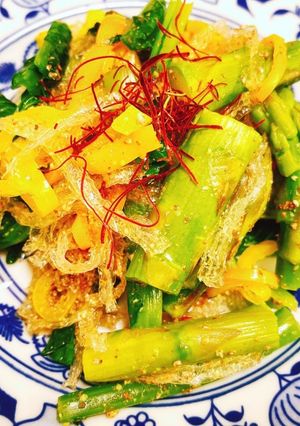 レンチン簡単糸寒天と野菜の酢の物-レシピのメイン写真