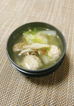 保温弁当に♡あったか鶏団子汁-レシピのメイン写真