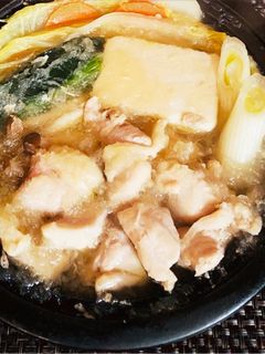 ノンアルコールビールで煮込むみぞれ鍋-レシピのメイン写真