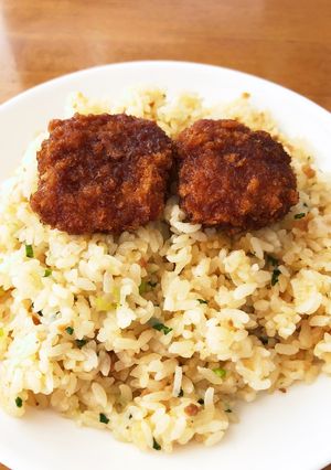手抜きランチ！麻婆豆腐の素チャーハン-レシピのメイン写真