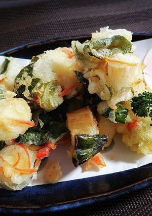 ネギのかき揚げ-レシピのメイン写真