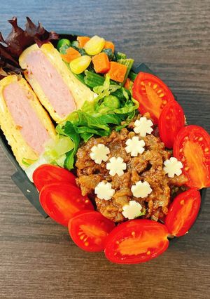 タコライス弁当-レシピのメイン写真