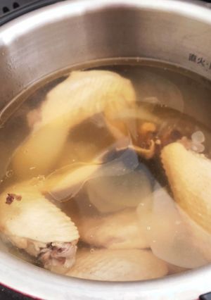 ホットクックで手間なしチキンスープ-レシピのメイン写真