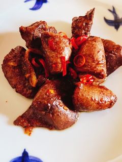 鶏レバーのオイスターソース炒め-レシピのメイン写真