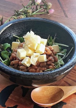 おうち居酒屋★お酒がススム♪納豆チーズ-レシピのメイン写真