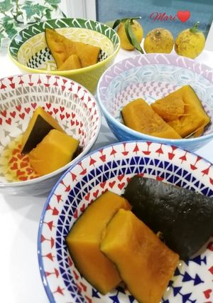 2021冬至☆かぼちゃの煮物-レシピのメイン写真