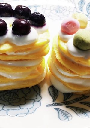 犬ご飯　パンケーキ-レシピのメイン写真