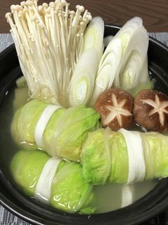 ヘルシーお豆腐入りロール白菜鍋-レシピのメイン写真