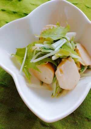水菜と里芋のサラダ-レシピのメイン写真