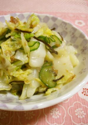 白菜と胡瓜のさっぱり和え☆-レシピのメイン写真