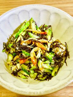 【カルシウム】ひじきのサラダ-レシピのメイン写真