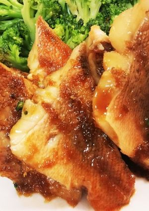 ばあばァが赤魚とブロッコリー炊きました!-レシピのメイン写真