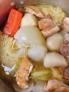 シンプルポトフ 焼き鶏もも肉-レシピのメイン写真